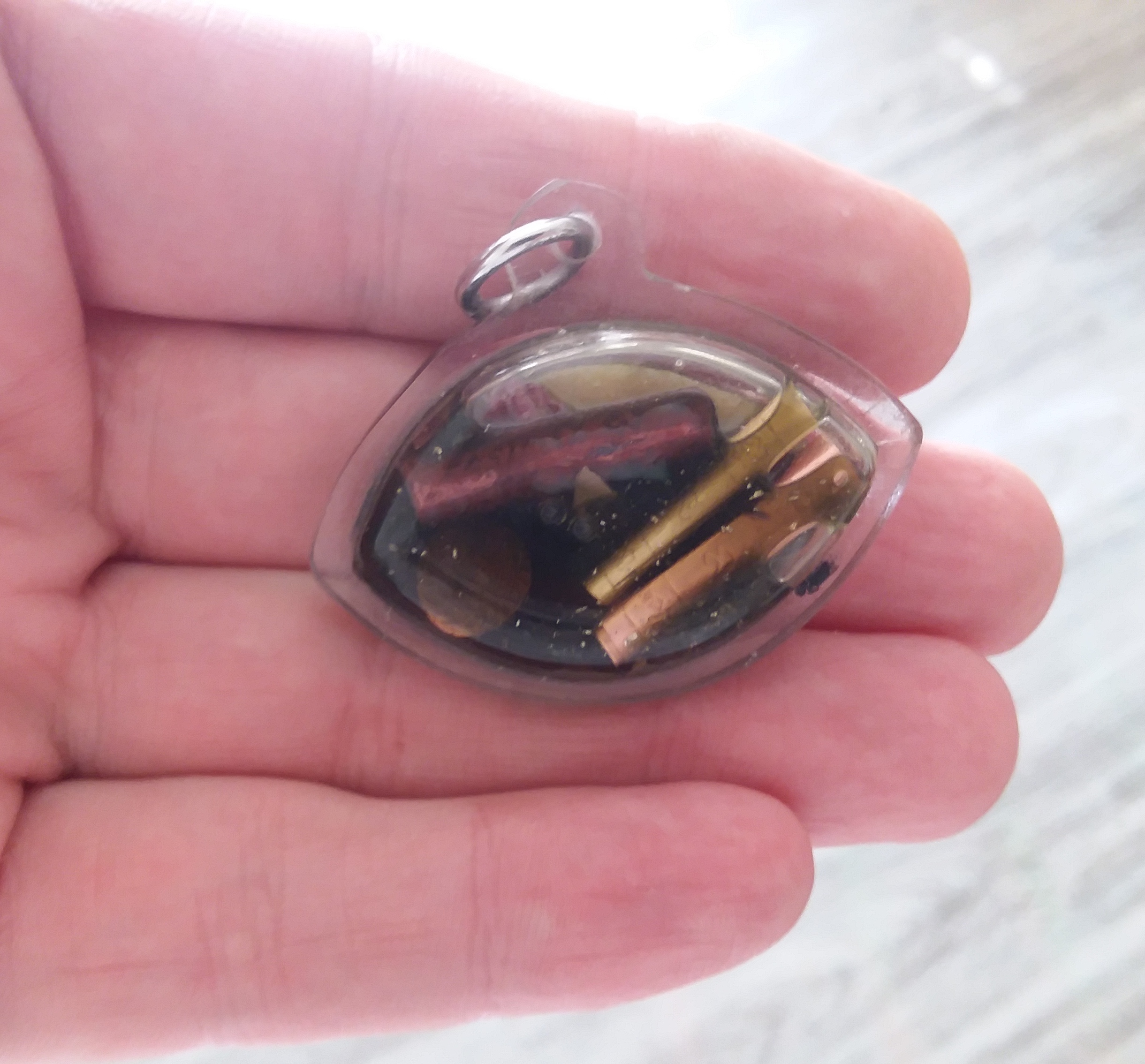 AJ O : Duang Taa (Eye of Destiny) amulet - THAI VOODOO for good karma - Image 4