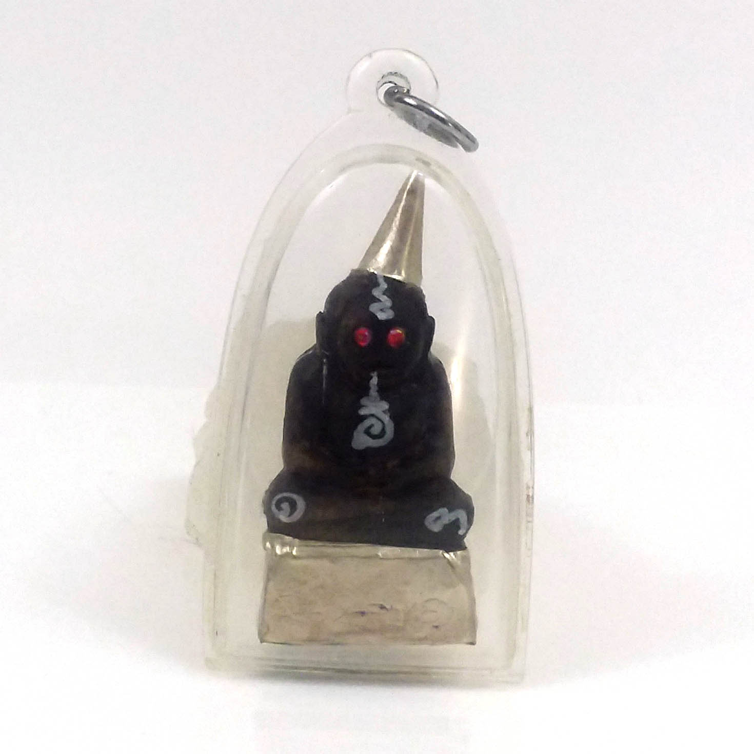 Arjarn Saliang : RARE Silver cap Phra Ngang amulet – THAI VOODOO for love & money luck