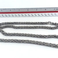 Stainless steel Thai amulet Chain, 28 in