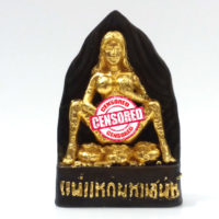 Kruba Kampeng : bronze Mae Per statue - THAI VOODOO for love & money luck