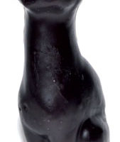 5 1-2" Black Cat Candle